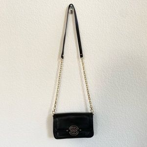 Tory Burch black crossbody with chain